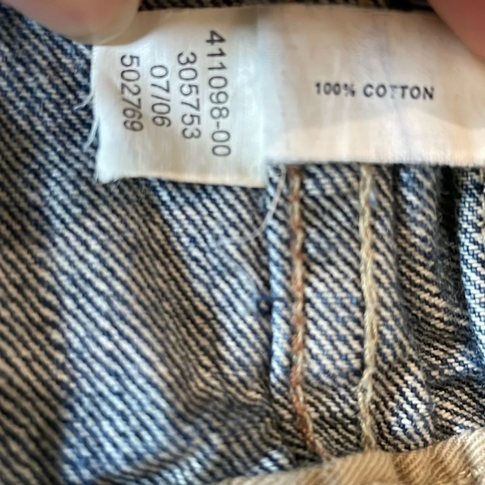 Vintage Baby Gap Classic Denim Jacket Distressed Size Toddler 4 Years